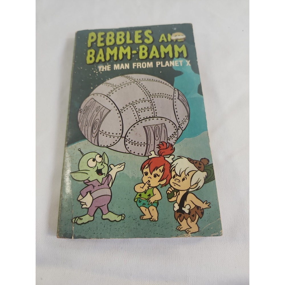 Vintage 1978 Pebbles and Bamm-Bamm The Man From Planet X‎ Book 96 Pages